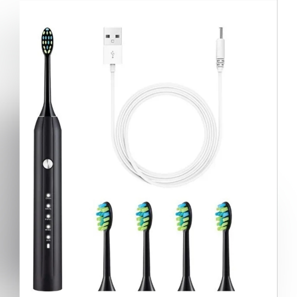 Sodentist Electric Toothbrush - Black Color - Model M2